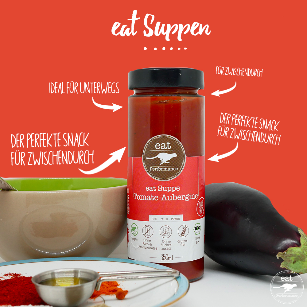 eat Suppe Tomate-Aubergine