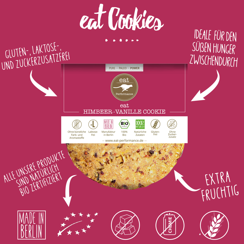 eat Cookie Himbeer-Vanille