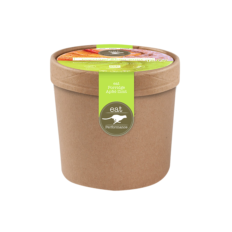 eat Porridge Apfel Zimt