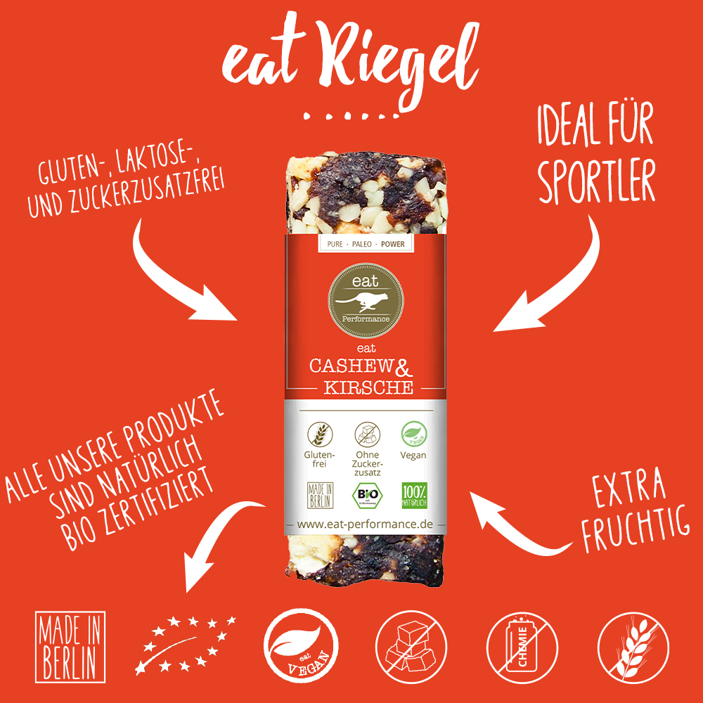 eat Riegel Cashew & Kirsche