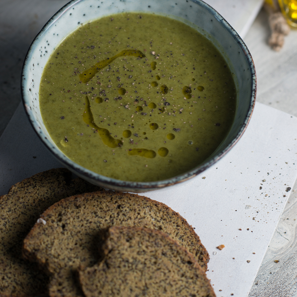 eat Suppe Spinat-Kokos