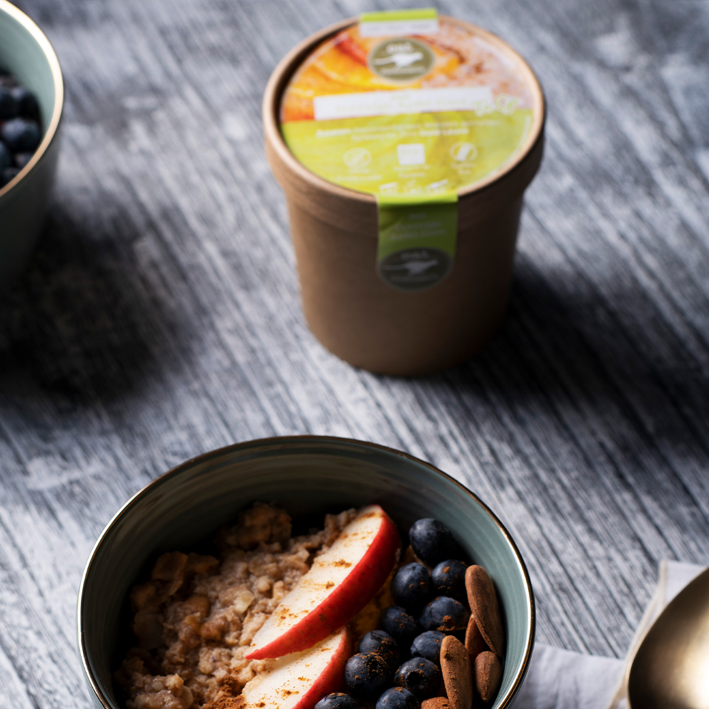 eat Porridge Apfel Zimt