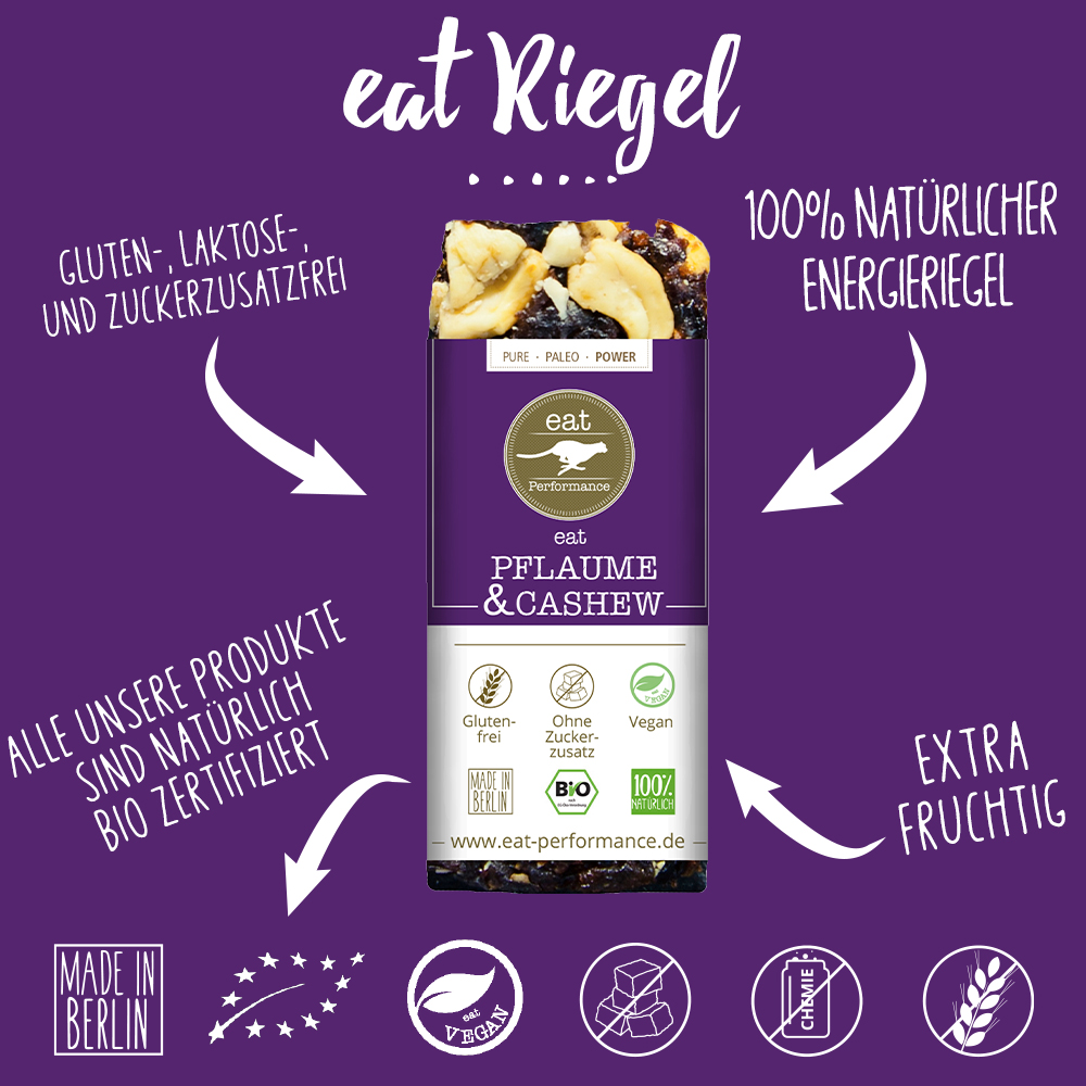 eat Riegel Pflaume & Cashew