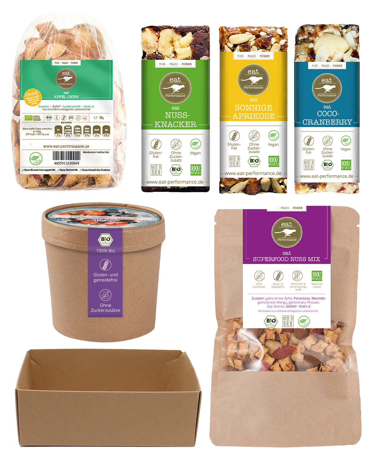 eat Geschenkbox Schreibtisch-Helfer